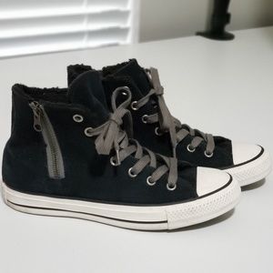 Suede High Top Converse Sneakers